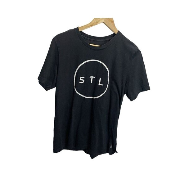 Arch Apparel St Louis MO T-Shirt Unisex L Black Classic Logo T-shirt Short Sleev - Picture 2 of 4